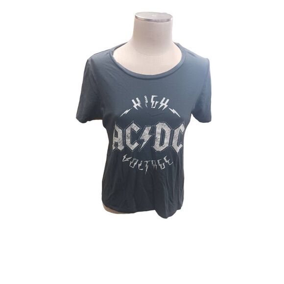 No Brand Tops - AC/ DC band tee Size large scoop neck women's